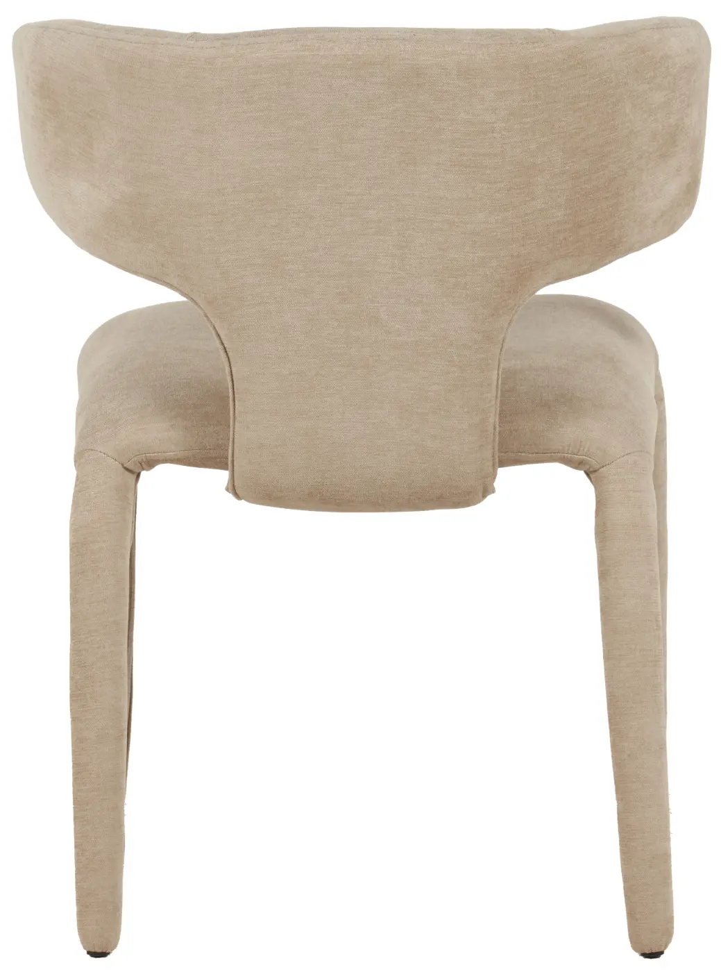 Kare Stuhl Tobi Stoff Beige ca. 76x59x57 cm