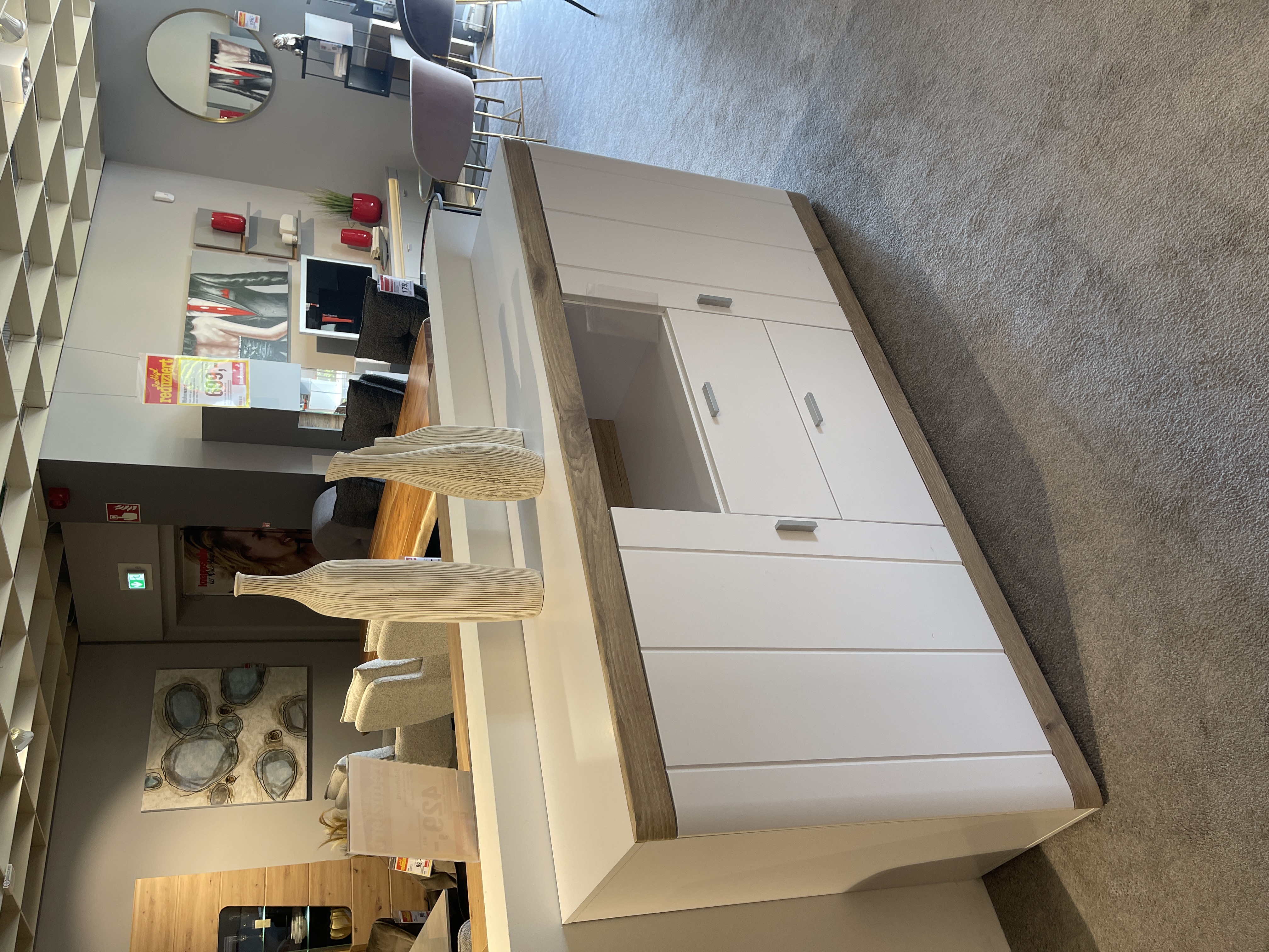 Xonox Sideboard Laredo weiß Nox Oak