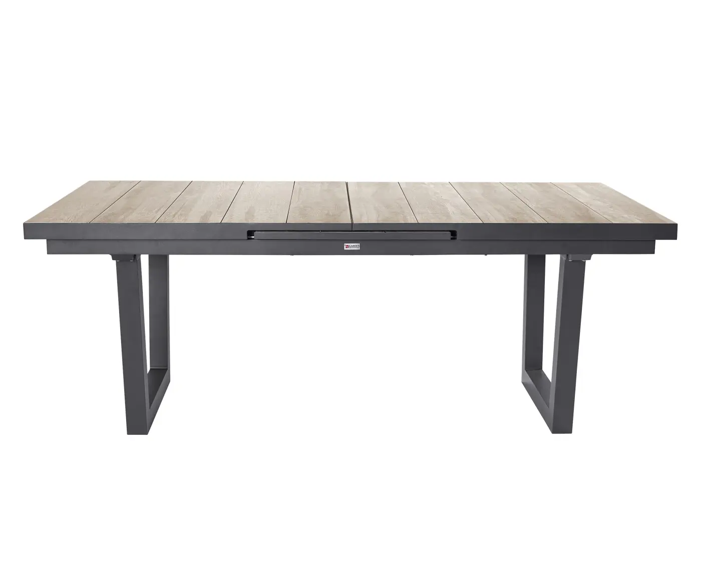 LC Garden Ausziehtisch Komido Teak natur 200/260x100x76 cm Anthrazit