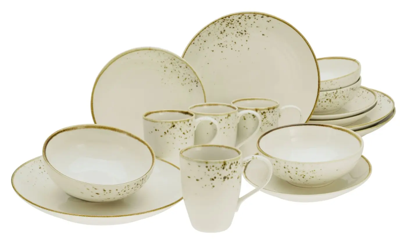 Creatable Kombiservice Nature Collection 16-tlg. Creme 