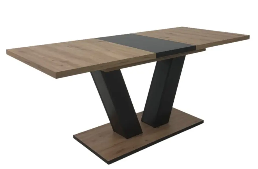 Hela Tisch Hamm T Artisaneiche NB mit Synchronauszug ca. 140-180x90 cm