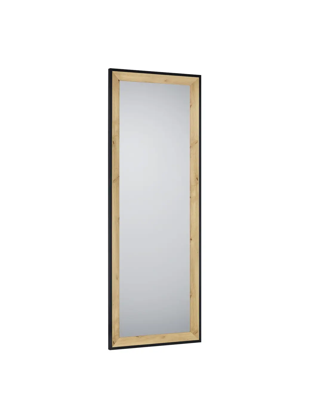Mirrors & More Spiegel Bianka in Artisan-Eiche schwarz ca. 50x150 cm