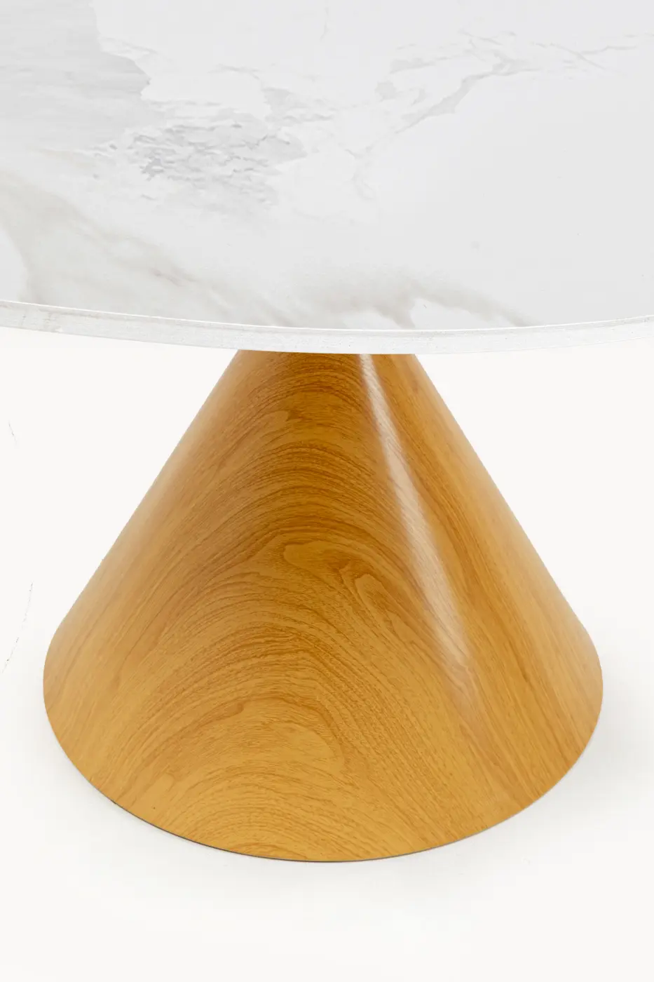 Kare Tisch Cono Keramik-/ Eichefarbig ca. 120 cm Durchmesser