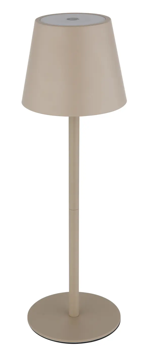 Globo Akkuleuchte Vannie I sandfarbig matt 11,50x36,00