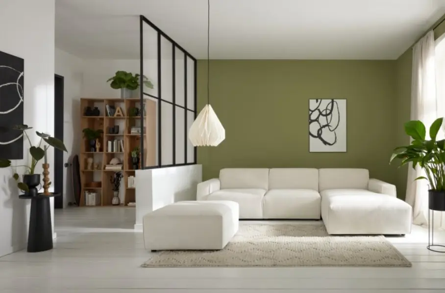 Roomio No. 4100 Hocker Feincord weiß ca. 80x80 cm 