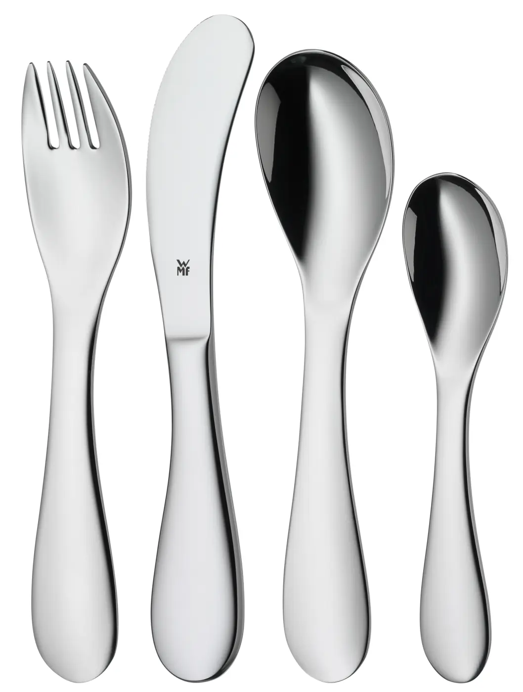 WMF Kinderbesteck-Set Knuddel, 4-teilig