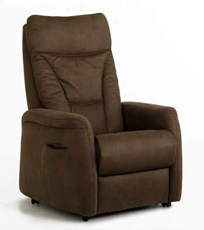Hukla Relaxsessel Microfaser Braun