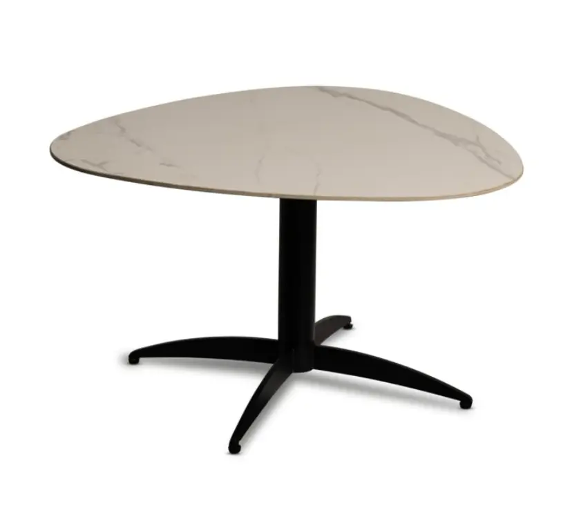 M2 Couchtisch Tokio 2 Steinoptik mattweiß ca. 75x40x75 cm