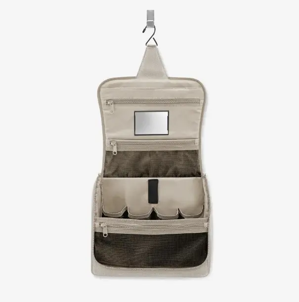 Reisenthel Toiletbag XL herringbone sand 28x26x10 cm