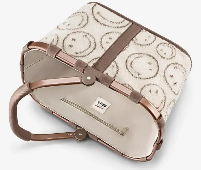 reisenthel Carrybag Smiley Teddy chocolate ca. 48x29x28 cm