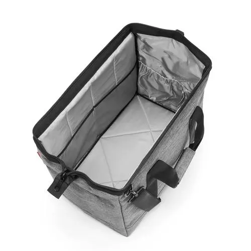 Reisenthel allrounder L twist silver  ca. 48x39,5x29 cm