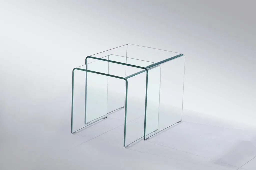 Concept Beistelltisch BT Cecile 2er Set Klarglas