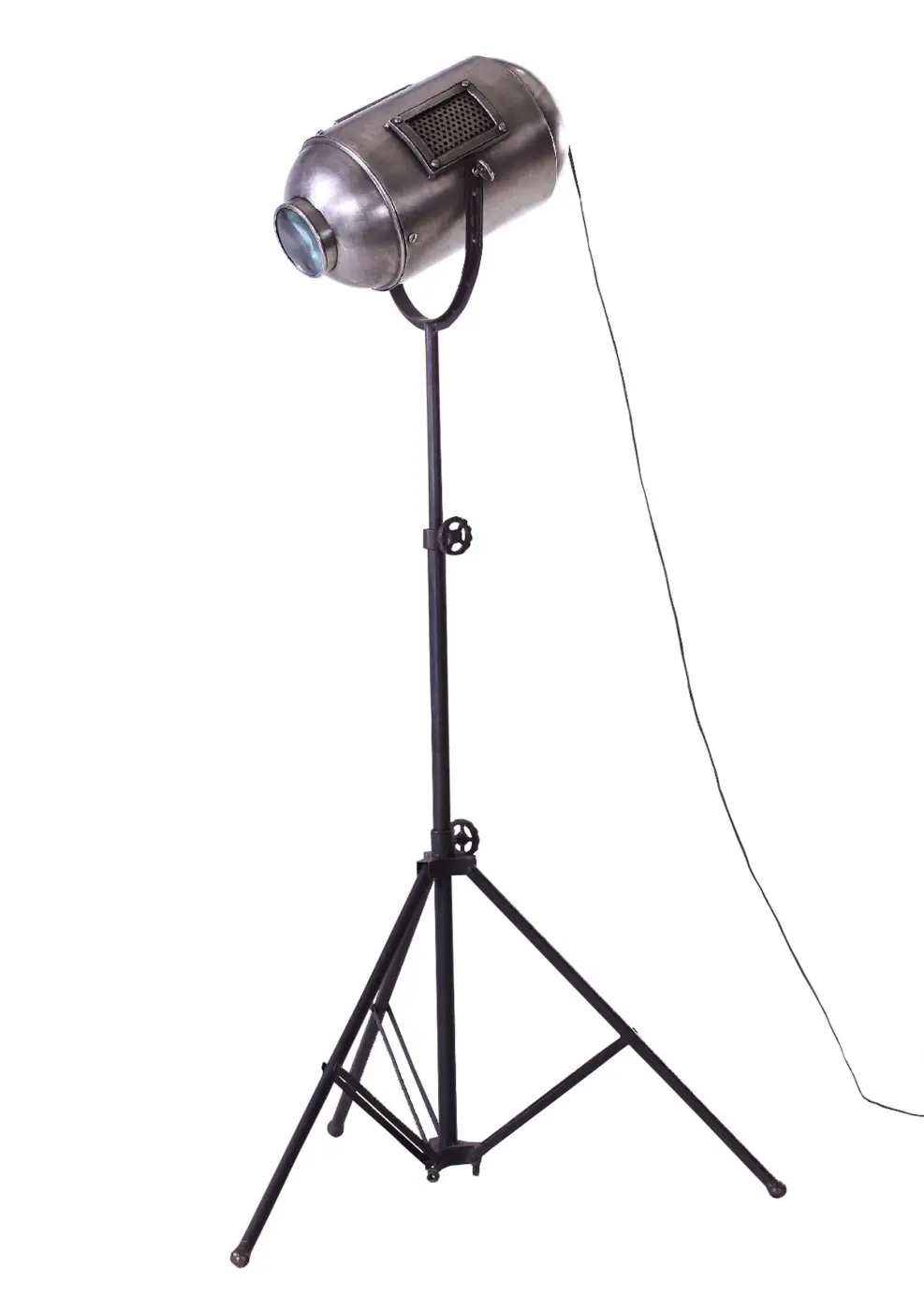 Gutmann Stehlampe Cheesy aluminiumfarben