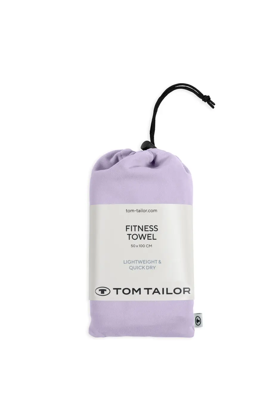 Tom Tailor Fitness Towel lila 1x 50x100 cm