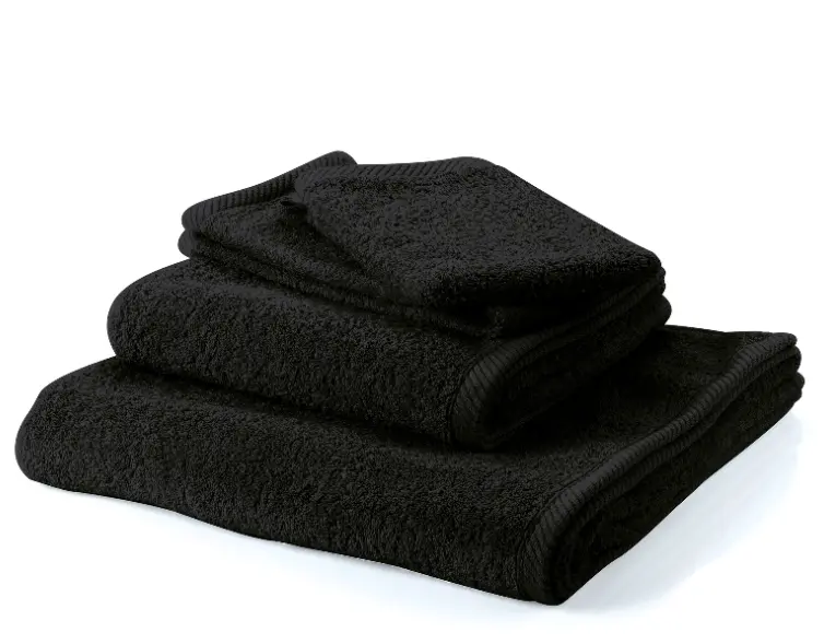 Kela Waschhandschuh Ladessa ca. 15x21 cm schwarz