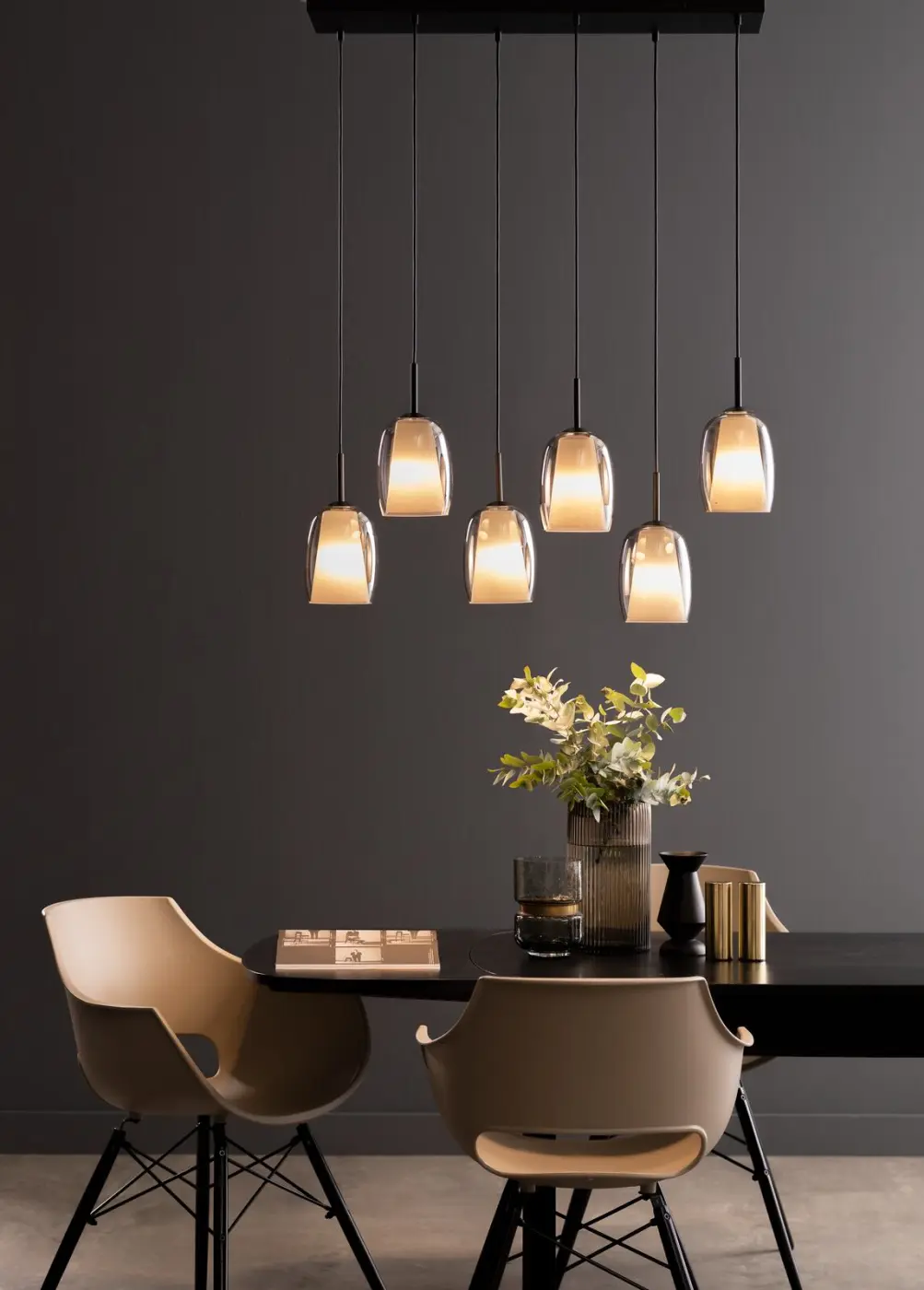Trio Pendelleuchte 89x29x150 cm