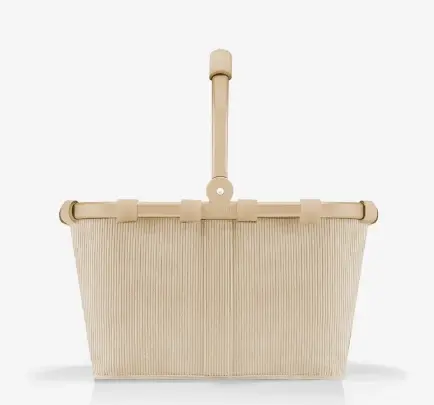 Reisenthel Carrybag XS Frame Cord Sand 33.5x21x19.5 cm