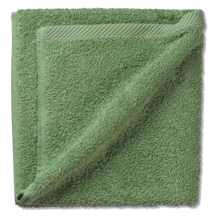 Kela Handtuch Ladessa 15x21 cm Moosgrün