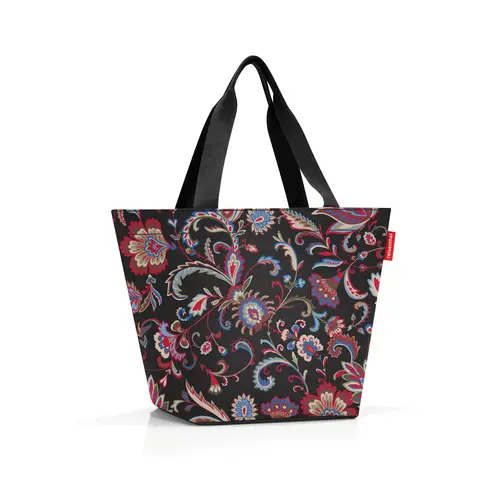 Reisenthel shopper M paisley black Reisenthel shopper M paisley black