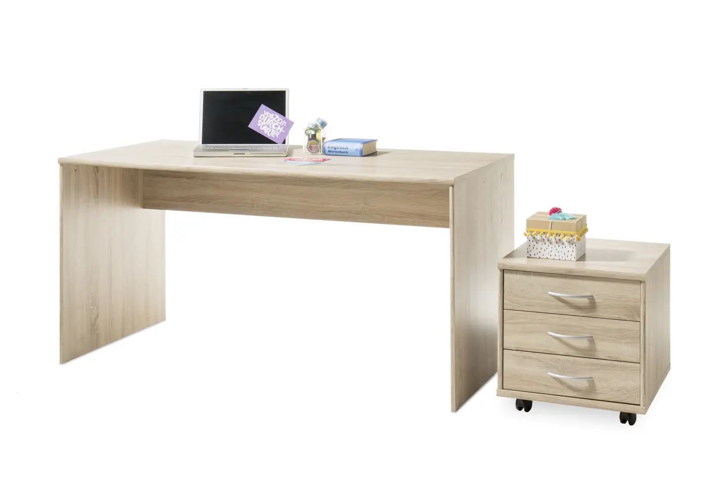 Bega Consult OPTIMUS Schreibtisch Eiche Sonoma BHT ca. 150x 75x75 cm