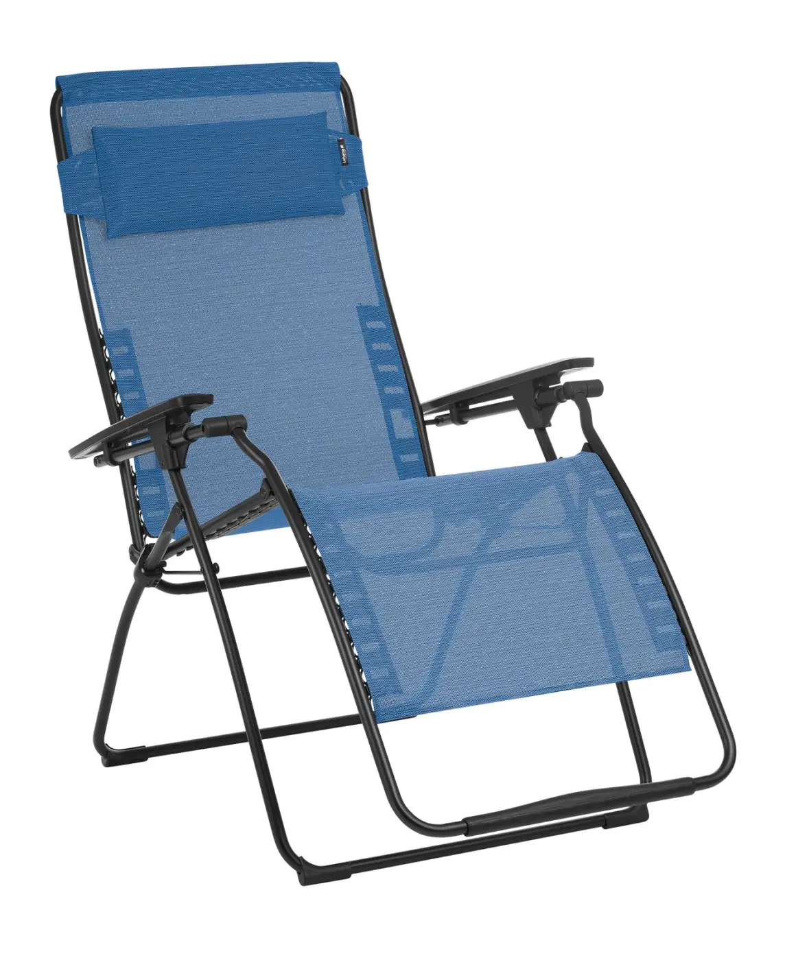 Lafuma Liegestuhl Futura XL Blau ca. 76x123x174 cm