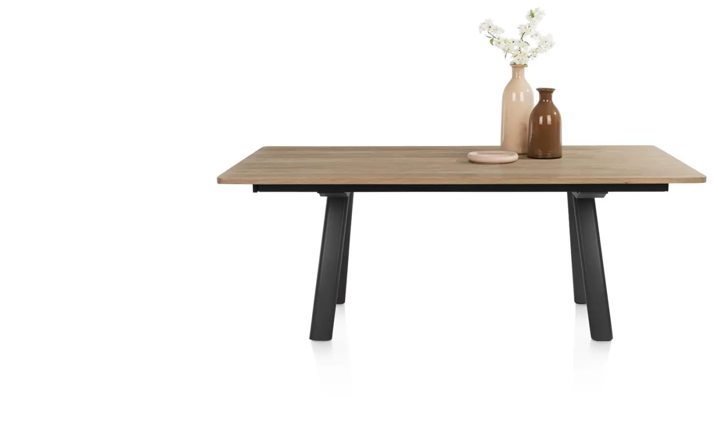 Habufa Ausziehtisch Zade Dune Color lackiert ca. 200-280x77x100 cm
