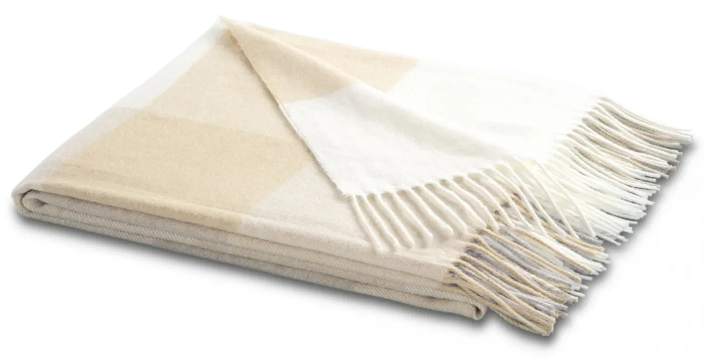 Biederlack Plaid / Decke 130 x 170