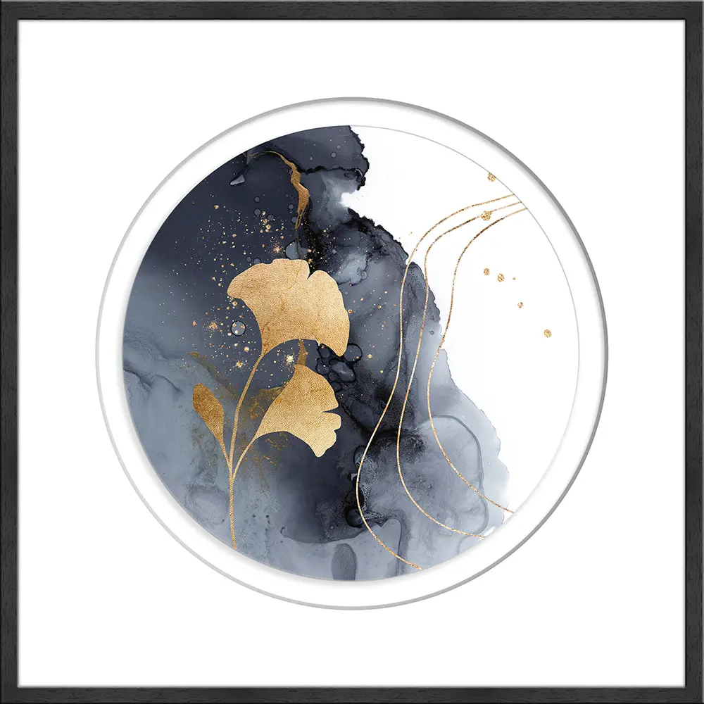 ars graphica Individual Art - Fred-Design: Blue meets gold I