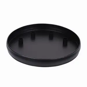Hogewoning Candle Tray Brant 4L 35cm Black