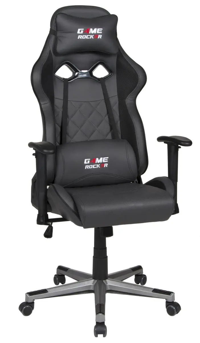 Duo Collection Chefsessel Game-Rocker G-20 Anthrazit, belastbar bis 110 kg