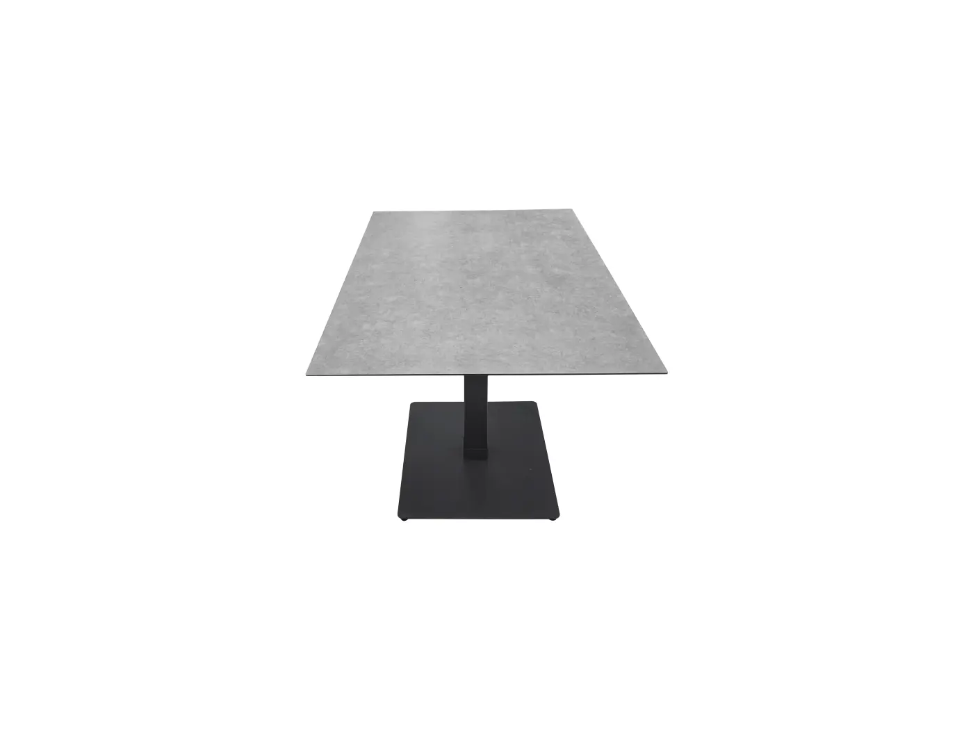 LC Garden Bistrotisch Bondino Betonoptik/Anthrazit ca, 140x80x48-66 cm