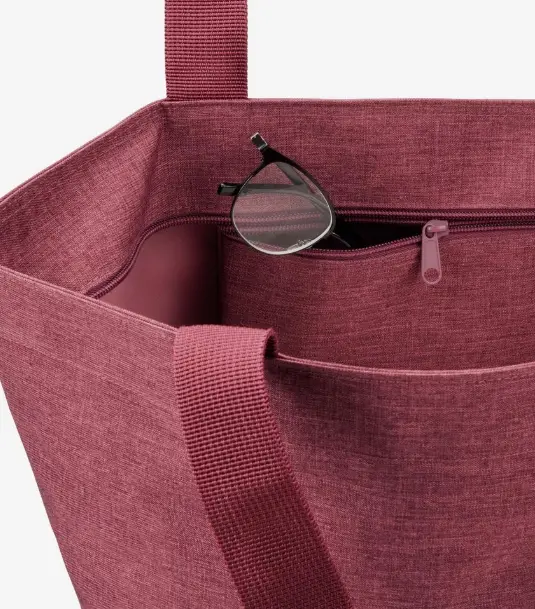 Reisenthel Shopper M Twist Maroon  ca. 51x30.5x26 cm