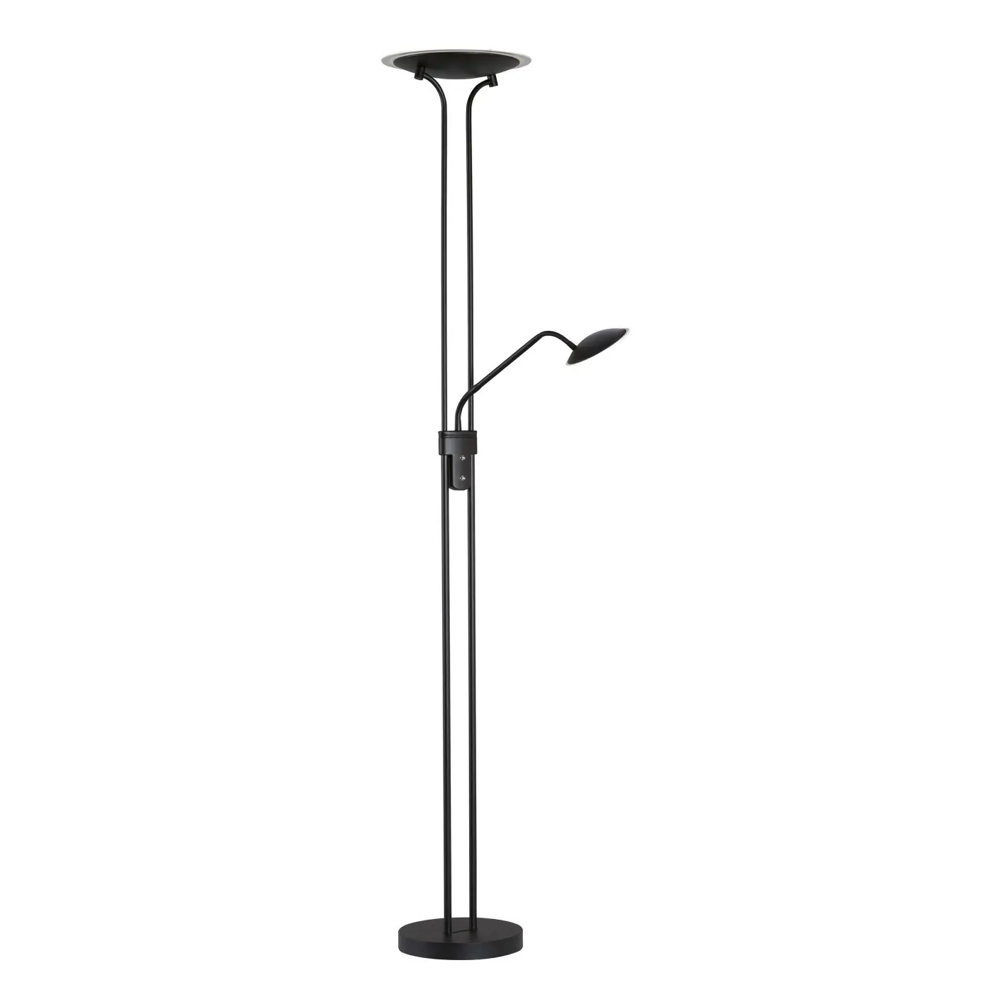 F&H Leuchtenserie, 180 x 28 cm Sandschwarz