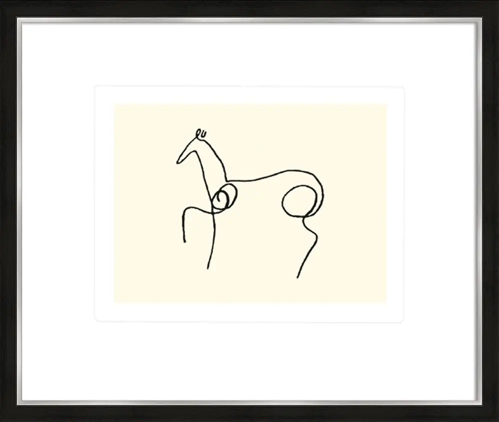 ars graphica Individual Art - Picasso: Pferd