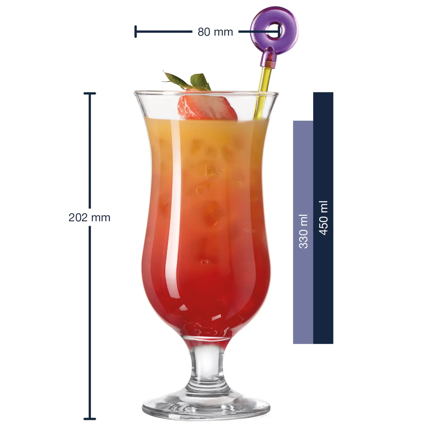 Leonardo Cocktailgläser/Rührer BAR 4-teilig