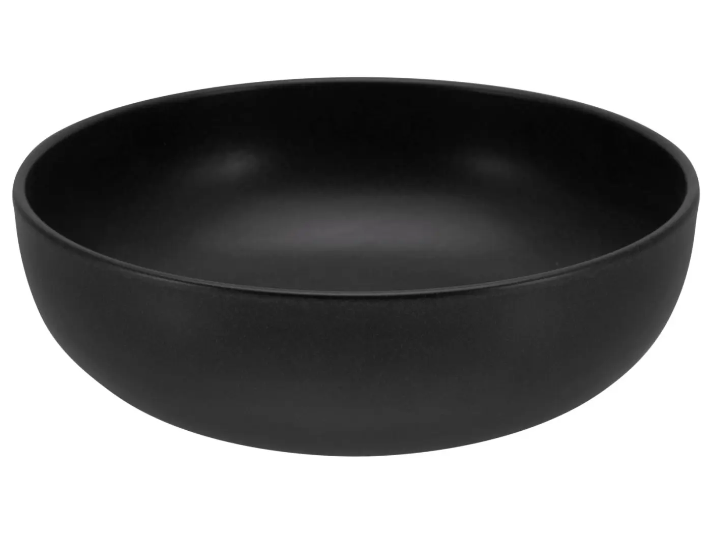 Creatable Salatschüssel Uno Schwarz 26 cm