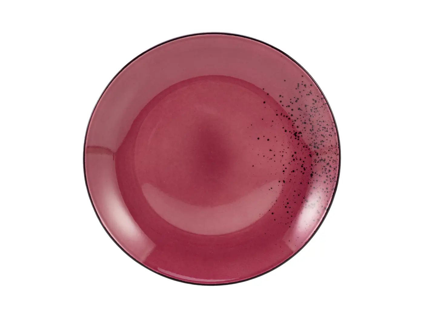 Creatable Speiseteller, 27 x 3,5 x 27 cm Rot