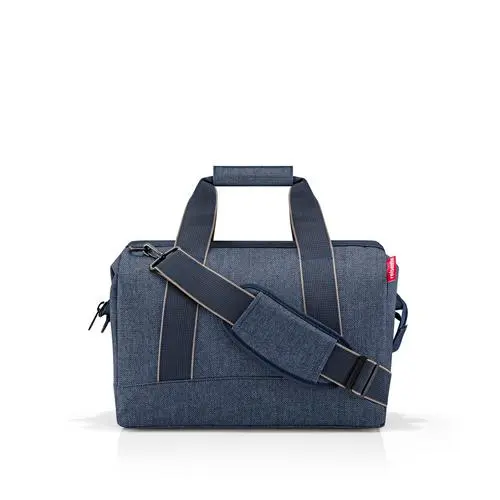 Reisenthel allrounder M herringbone dark blue ca. 40x33,5x24 cm