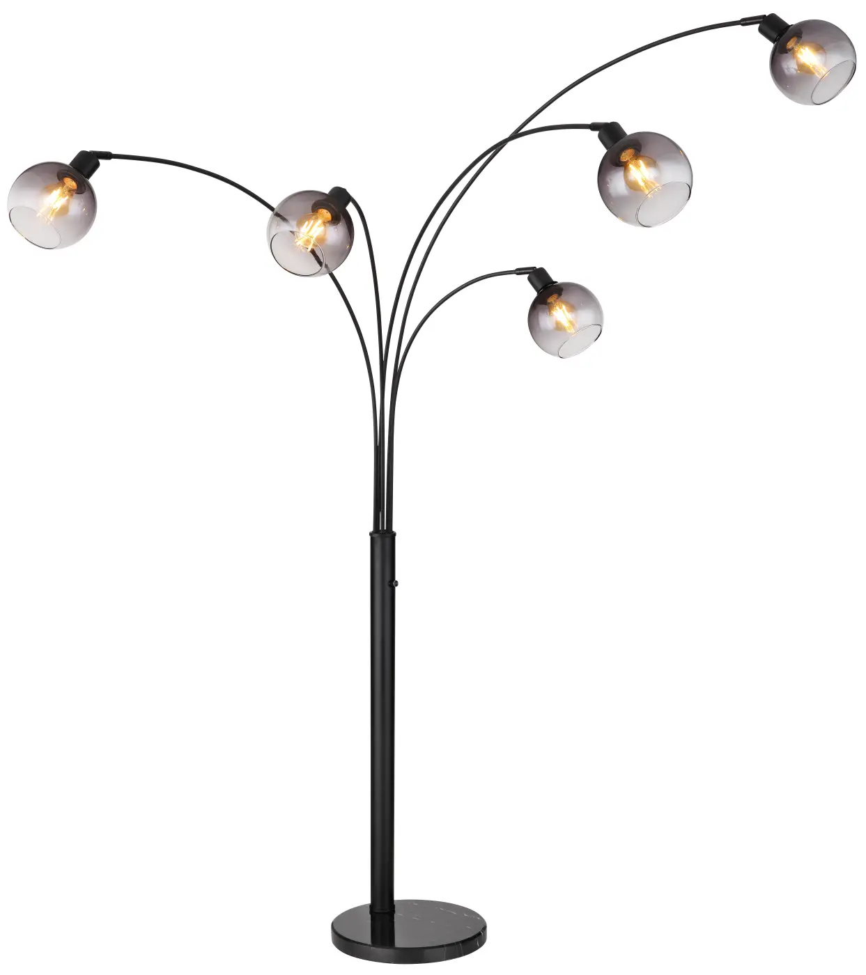 Globo Stehleuchte 5-flg., 110 x 208 x 98 cm