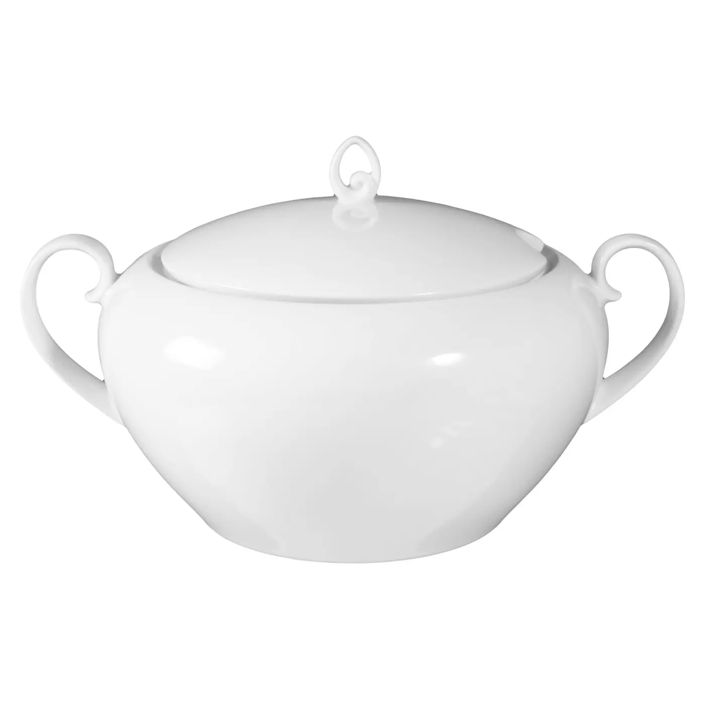 Seltmann Terrine mit Deckel Rondo/Liane 3,25 L Weiß