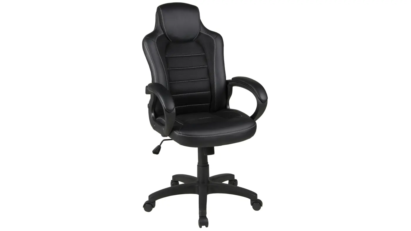 Duo Collection Chefsessel Joris Schwarz, belastbar bis 100 kg