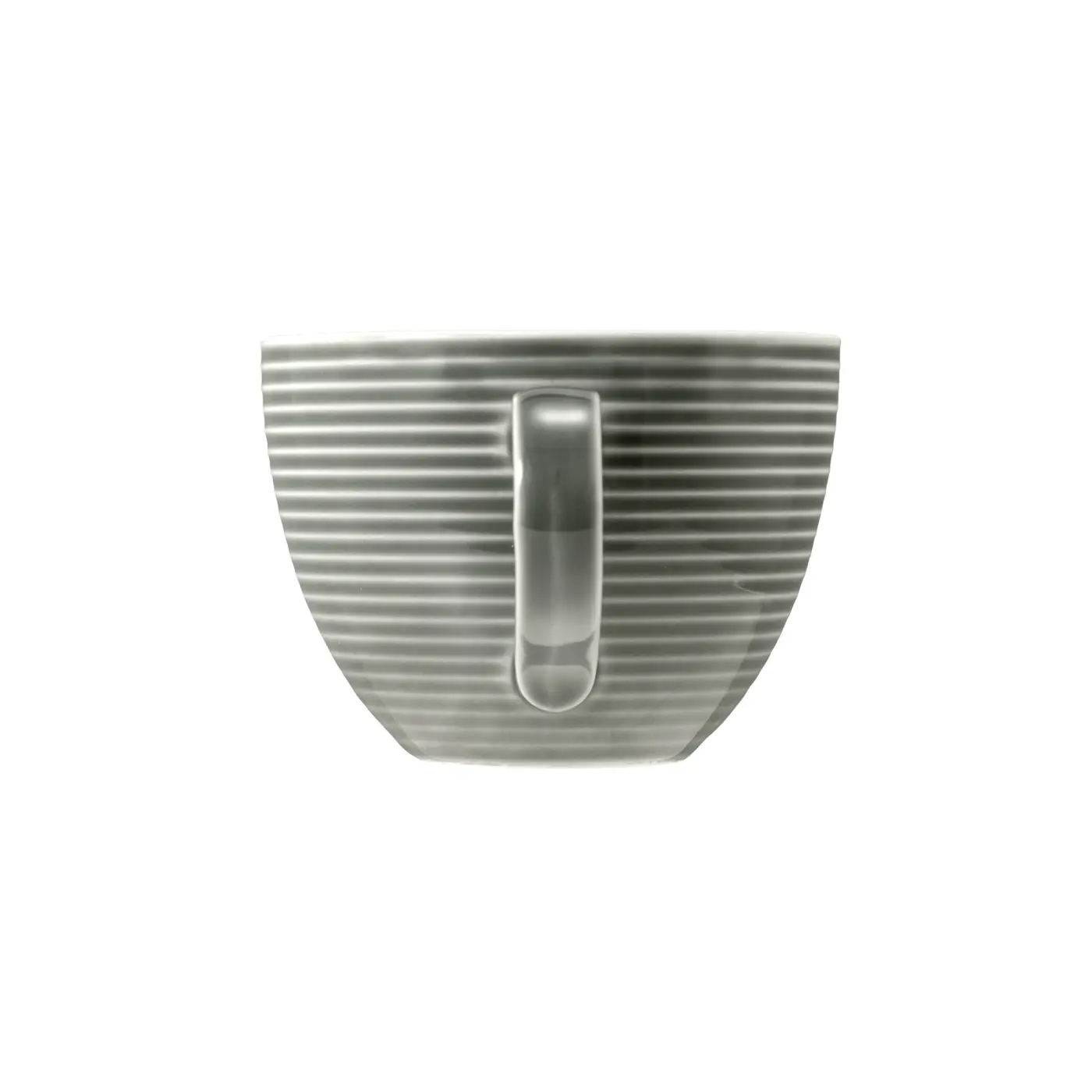 Seltmann Kaffeeobertasse 0,26 L Perlgrau mit Relief
