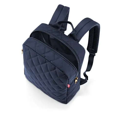 Reisenthel classic backpack M rhombus midnight gold