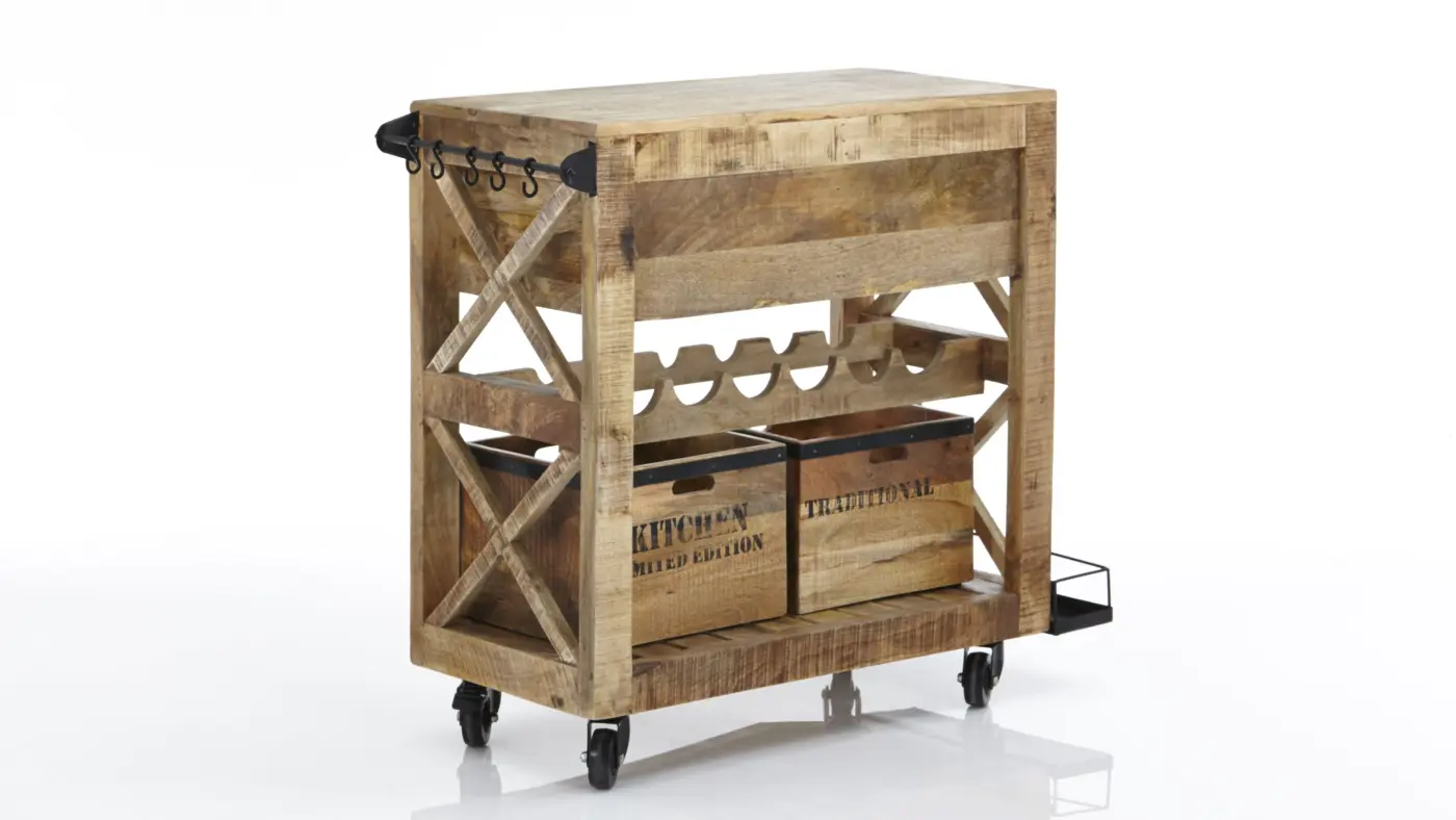 Gutmann Servierwagen Warehouse natur