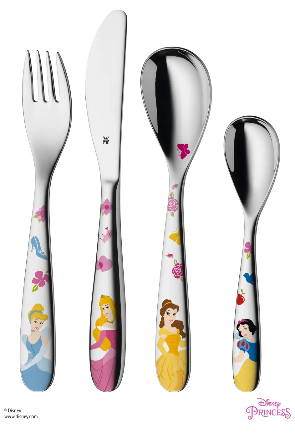 WMF Kinderbesteck-Set Disney Princess,