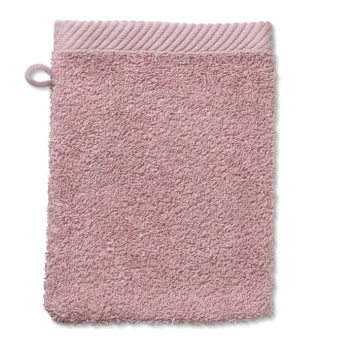 Kela Waschhandschuh Ladessa 15x21 cm Altrosa