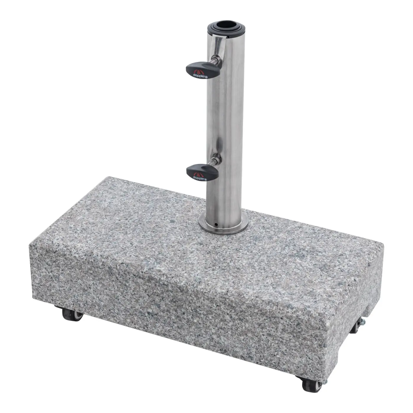 doppler Granitsockel f. Balkon ca. 25 kg rollbar 85897KBNRO 32 45