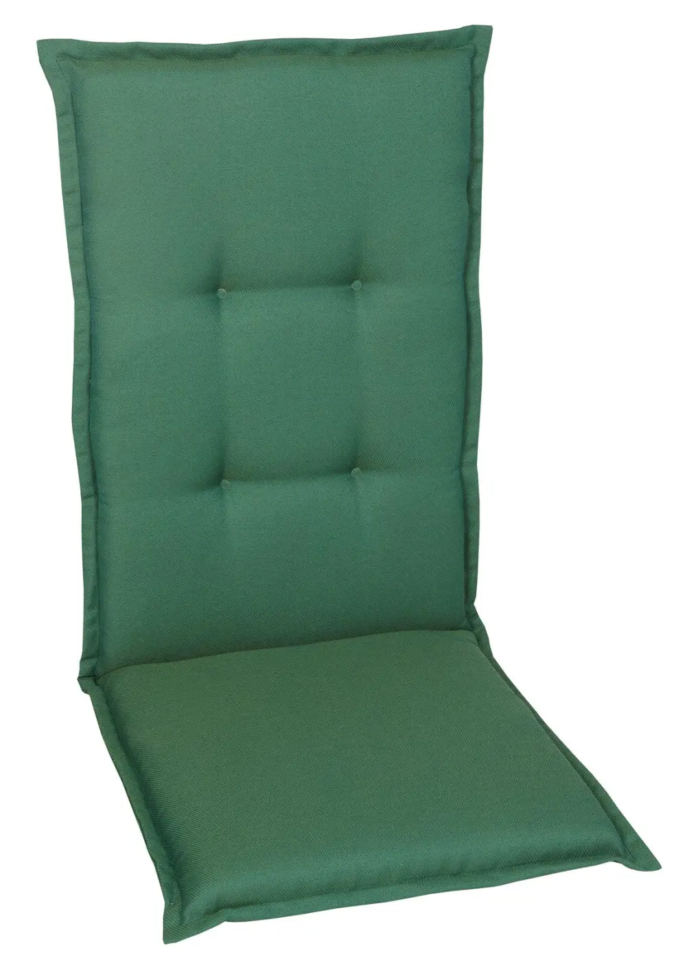 Go-De Sesselauflage hoch Grün ca. 120x50x8 cm