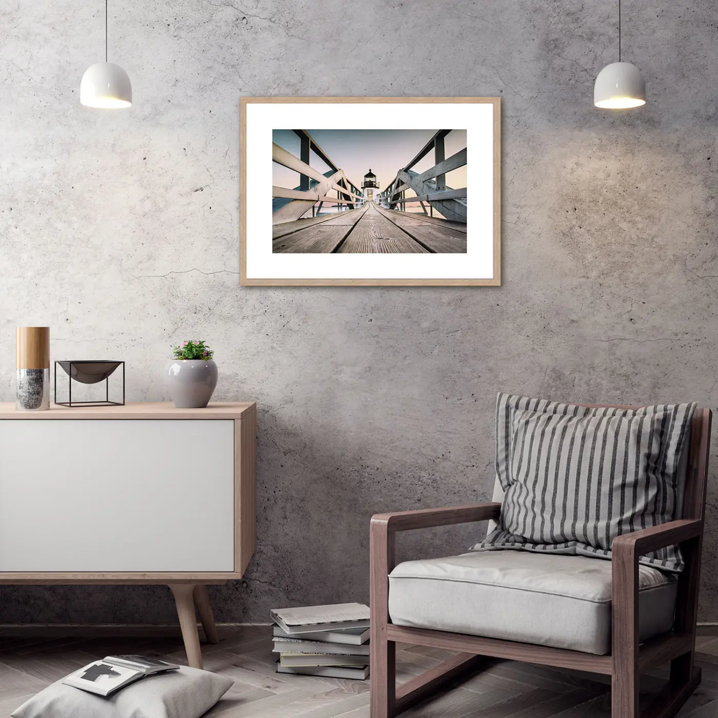 ars graphica Maxi-Design - Maxi-Design: Weg zum Leuchtturm