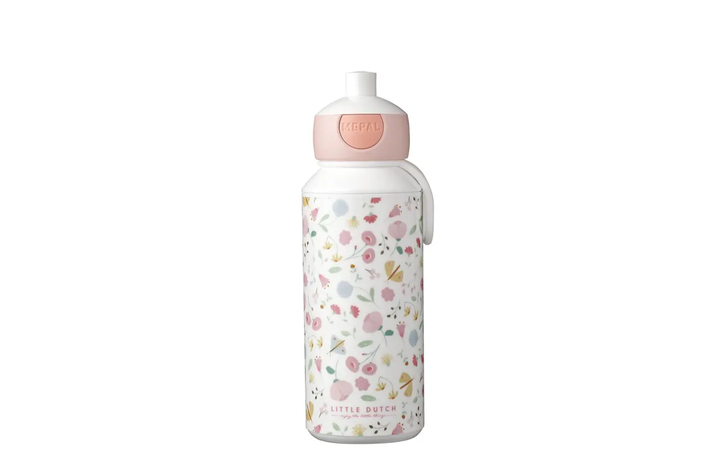 Mepal trinkflasche pop-up campus 400 ml - flowers & butterflies